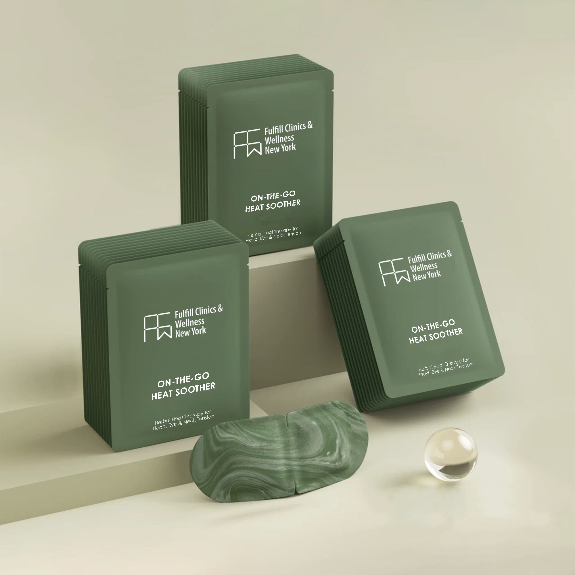 The On-the-Go Heat Soother - Herbal Therapy for Head, Eye & Neck Tension